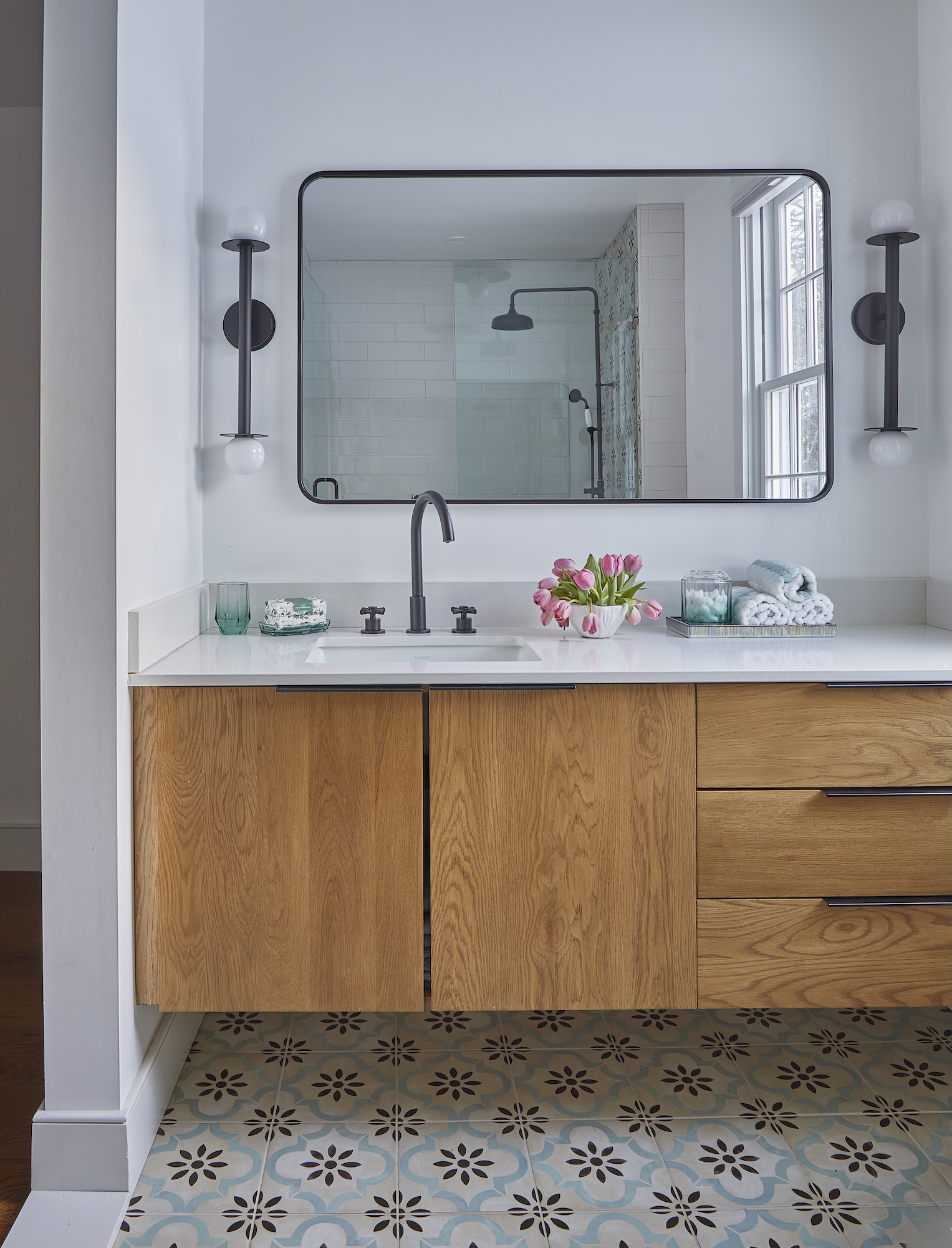 Bathroom Vanity Design Wood Cabinet