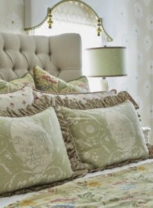 Bedroom Bed Accent Pillows Sage Green