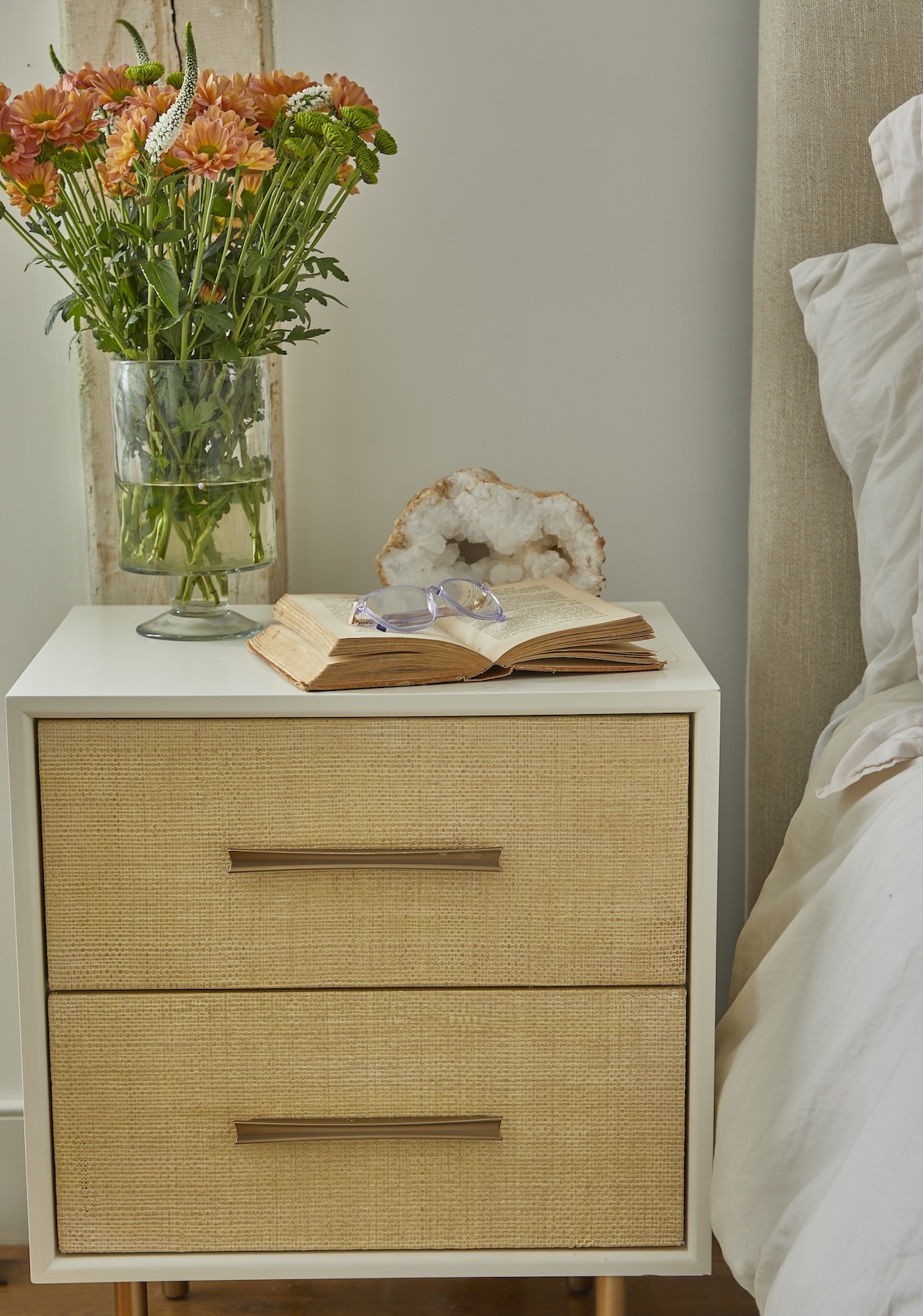 Bedroom Nightstand Detail Ridgefield Ct