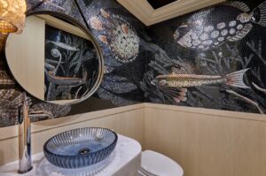 Custom Bathroom On Luxury Yacht