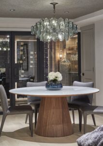 Dining Table In Wine Cellar Stamford Ct