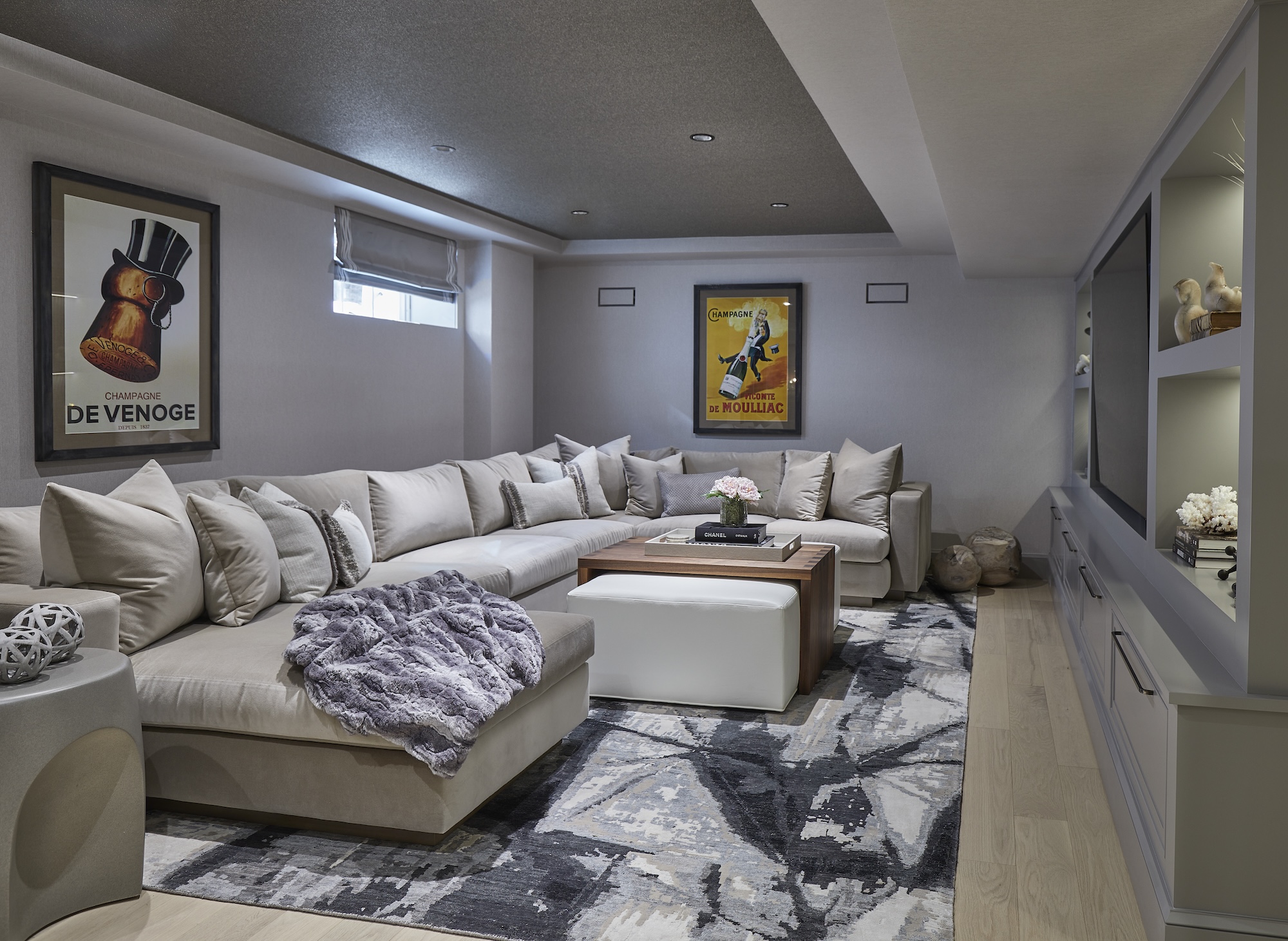 Finished Basement Design Architexture Group