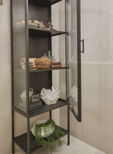Glass Cabinet In Bathroom Architexture Group
