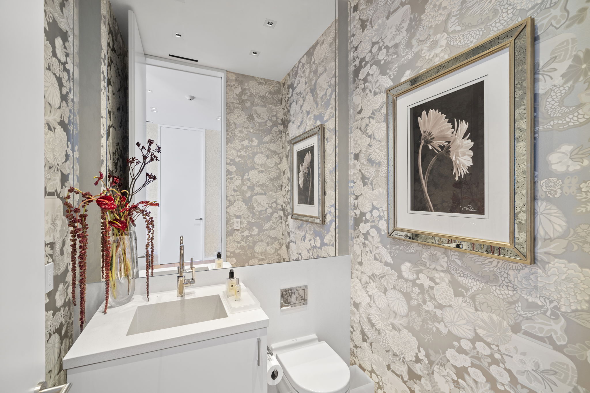 Miami Fl Powder Room Interior Design