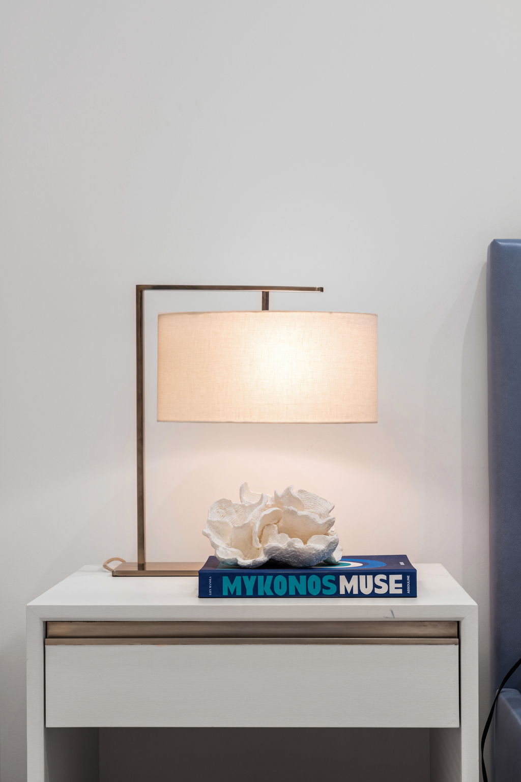 Mykonos Muse Coffee Table Book With Shell