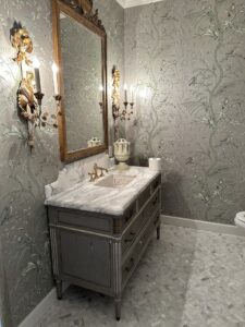 Powder Room Interior Design Ridgefield Ct