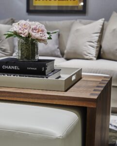 Table With Tray Chanel Coffee Table Book